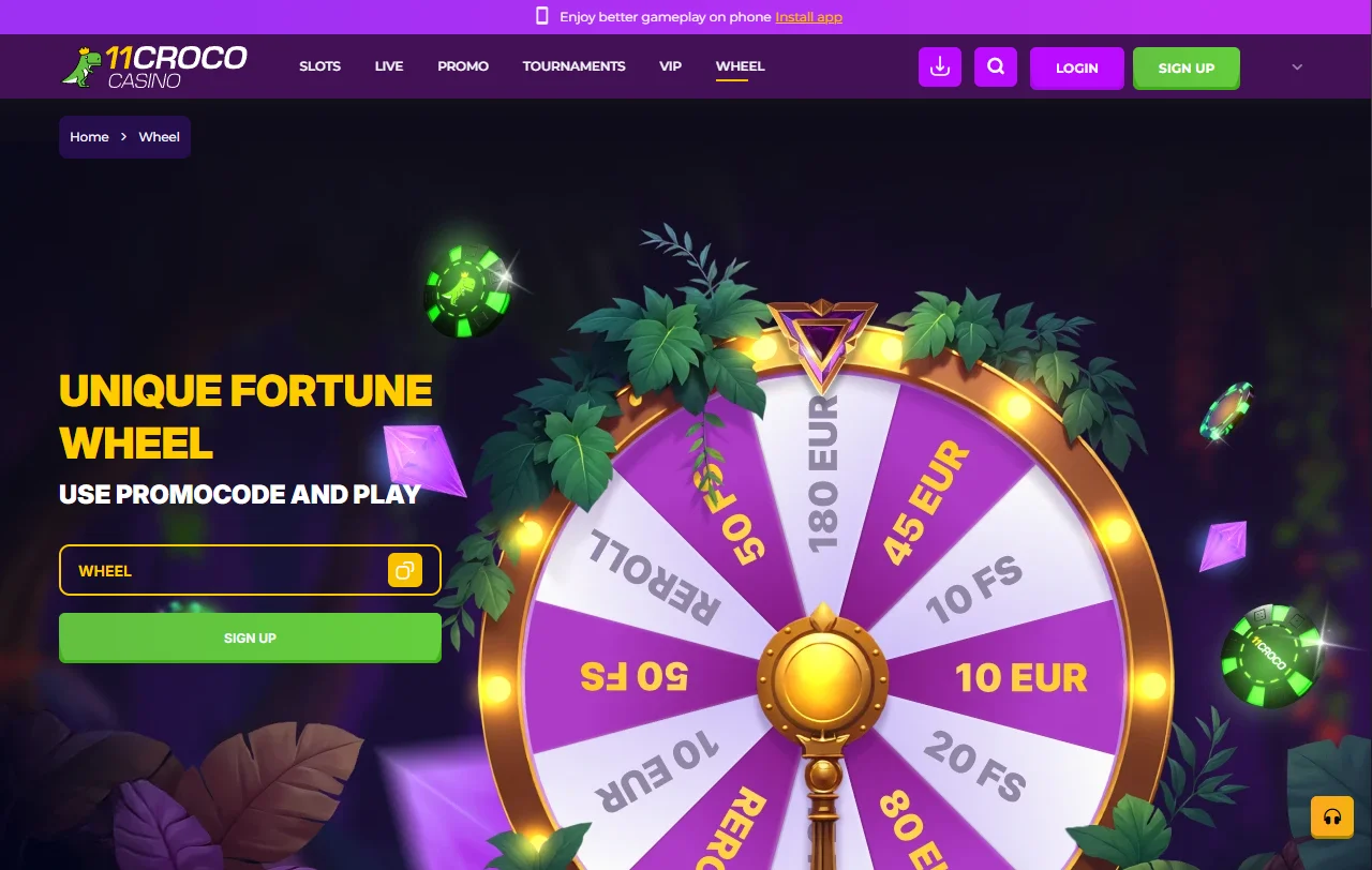 11Croco Casino bonos, promociones y condiciones de bienvenida
