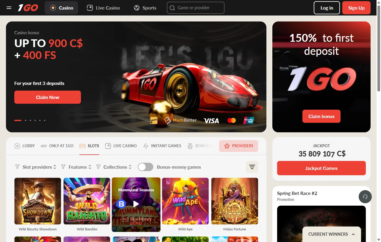 1Go Casino análisis completo para jugadores en España