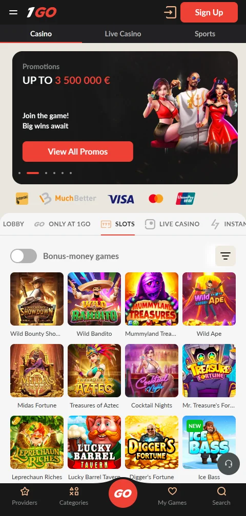 1Go Casino experiencia móvil adaptada a smartphones españoles