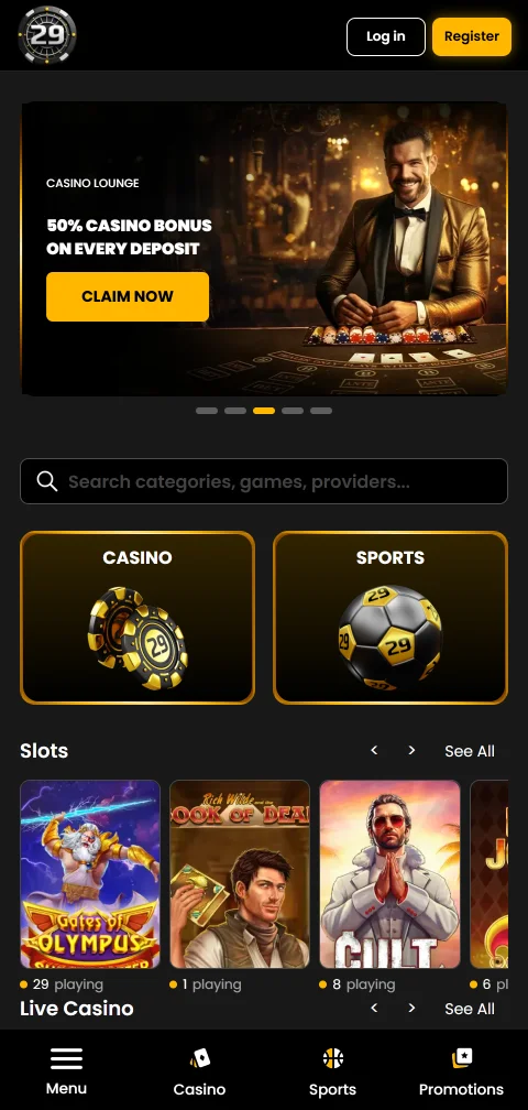 29Black Casino España accesible en dispositivos móviles con navegador responsivo optimizado