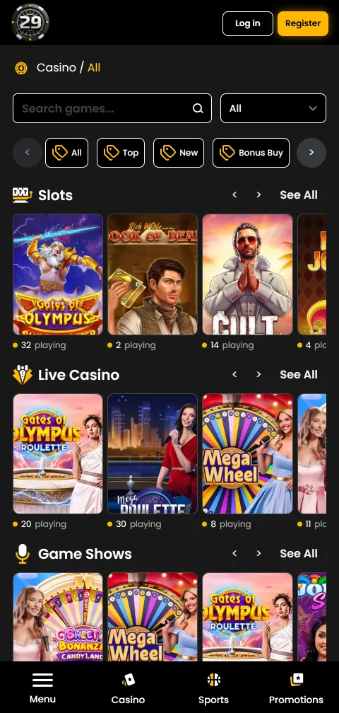 Métodos de depósito y retiro disponibles en 29Black Casino España para jugadores españoles