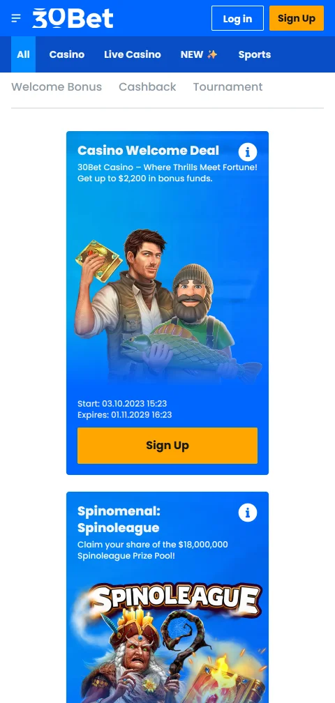 Métodos depósitos retiros en 30 bet Casino España móvil