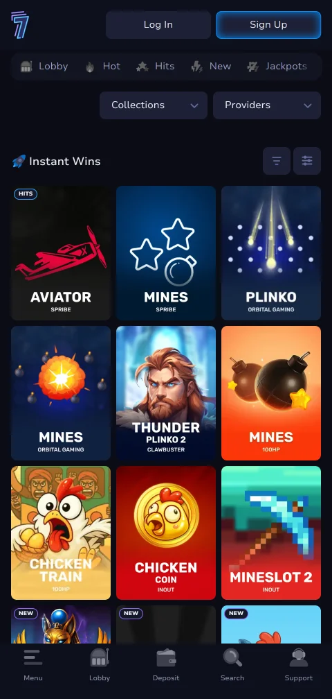 Depósitos retiros métodos pagos 7Bit Casino España España