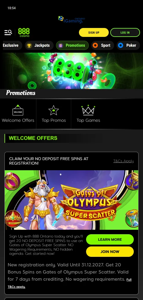 Información de licencia y medidas de protección de jugadores en 888 Casino España