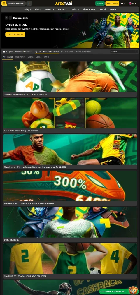 Métodos depósito retiro pagos AfroPari Casino España España