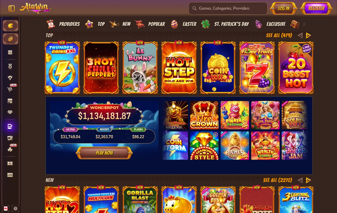 Bonos promociones bienvenida Alawin casino España ofertas detalladas