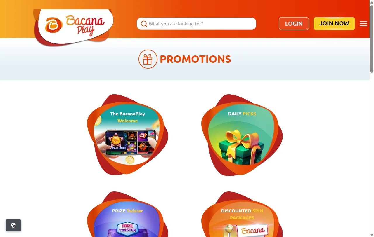 Bacana Play Casino bonos de bienvenida y promociones activas