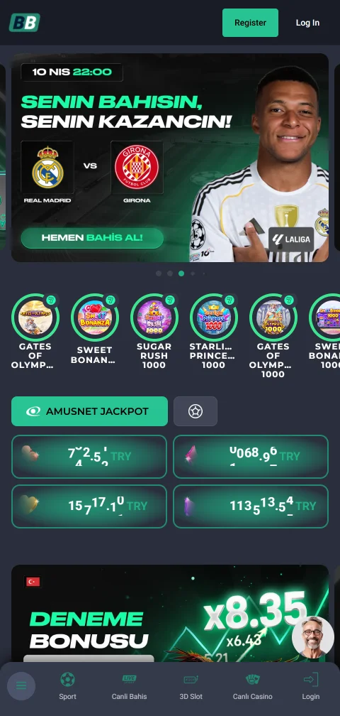 Acceso móvil optimizado Bahisbey Casino España smartphones