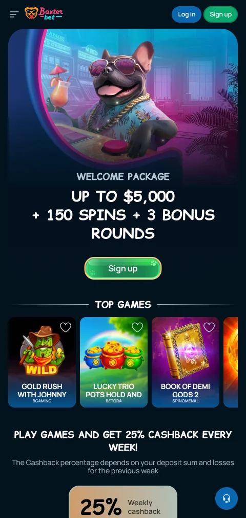 Baxterbet Casino experiencia móvil y compatibilidad en smartphone