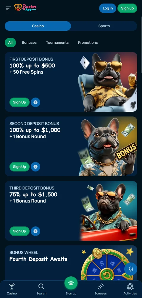 Baxterbet Casino seguridad, licencia y protección del jugador