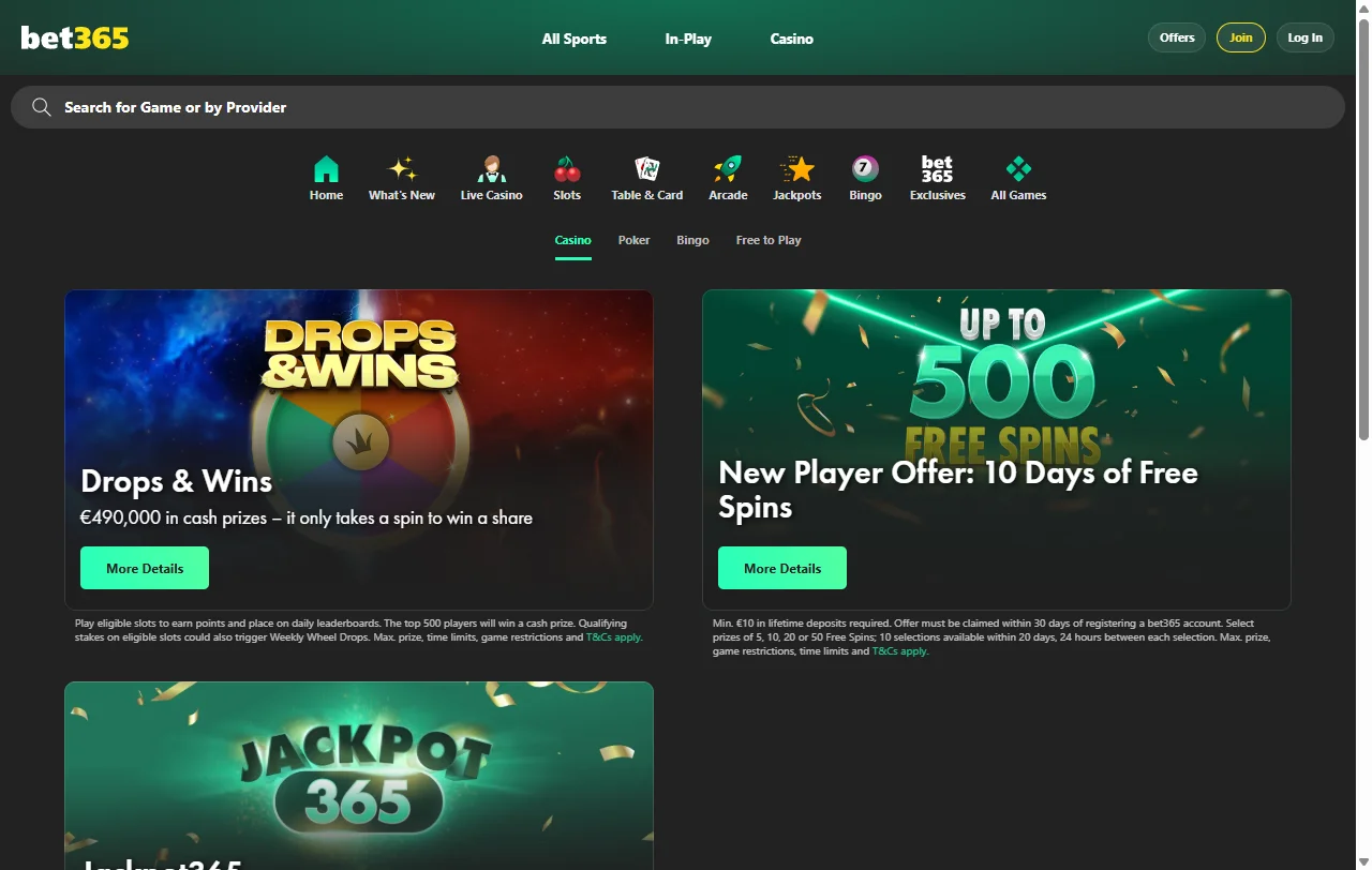 Ofertas bono bienvenida promociones bet365 Casino España