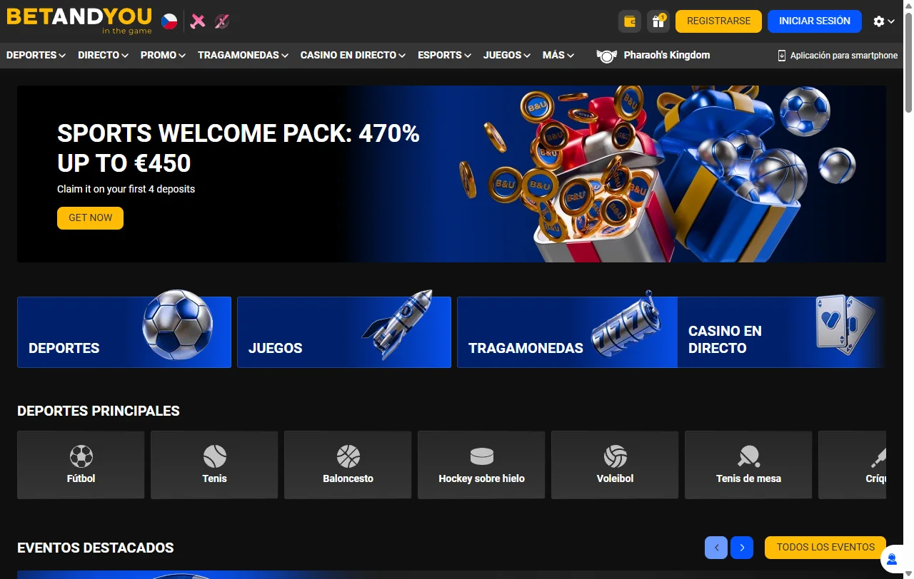 BetAndYou casino España análisis completo plataforma España