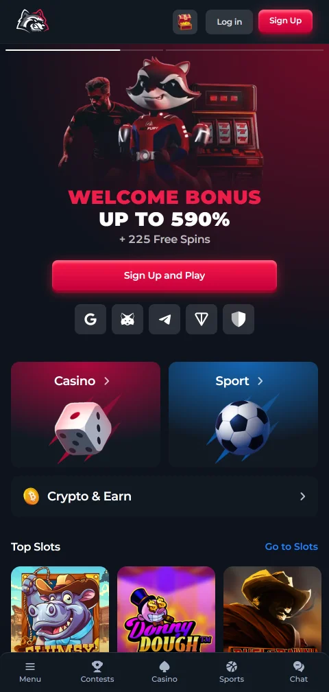 BetFury casino en móvil con navegación adaptada para jugadores