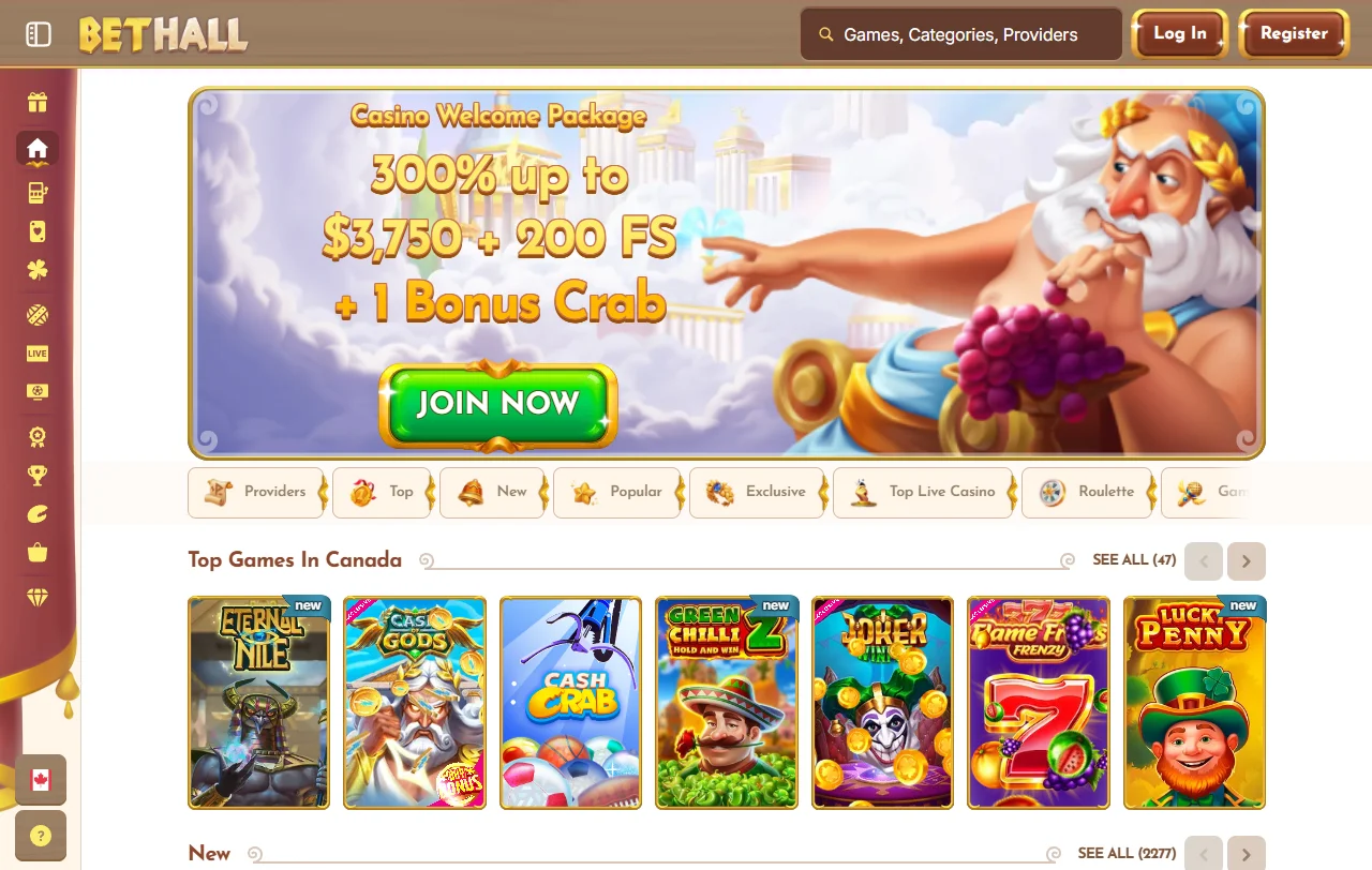 BetHall casino España análisis completo — plataforma de juegos online regulada para España