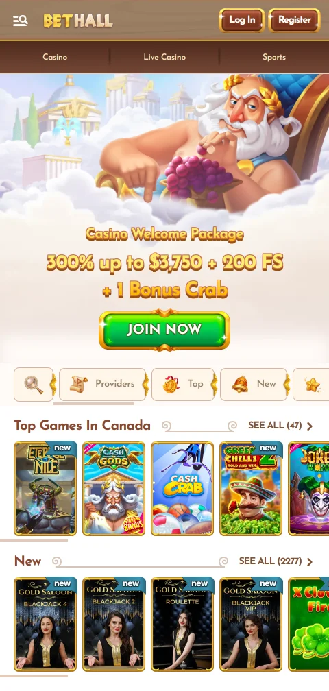 BetHall casino España en dispositivos móviles — experiencia optimizada en smartphone y tablet