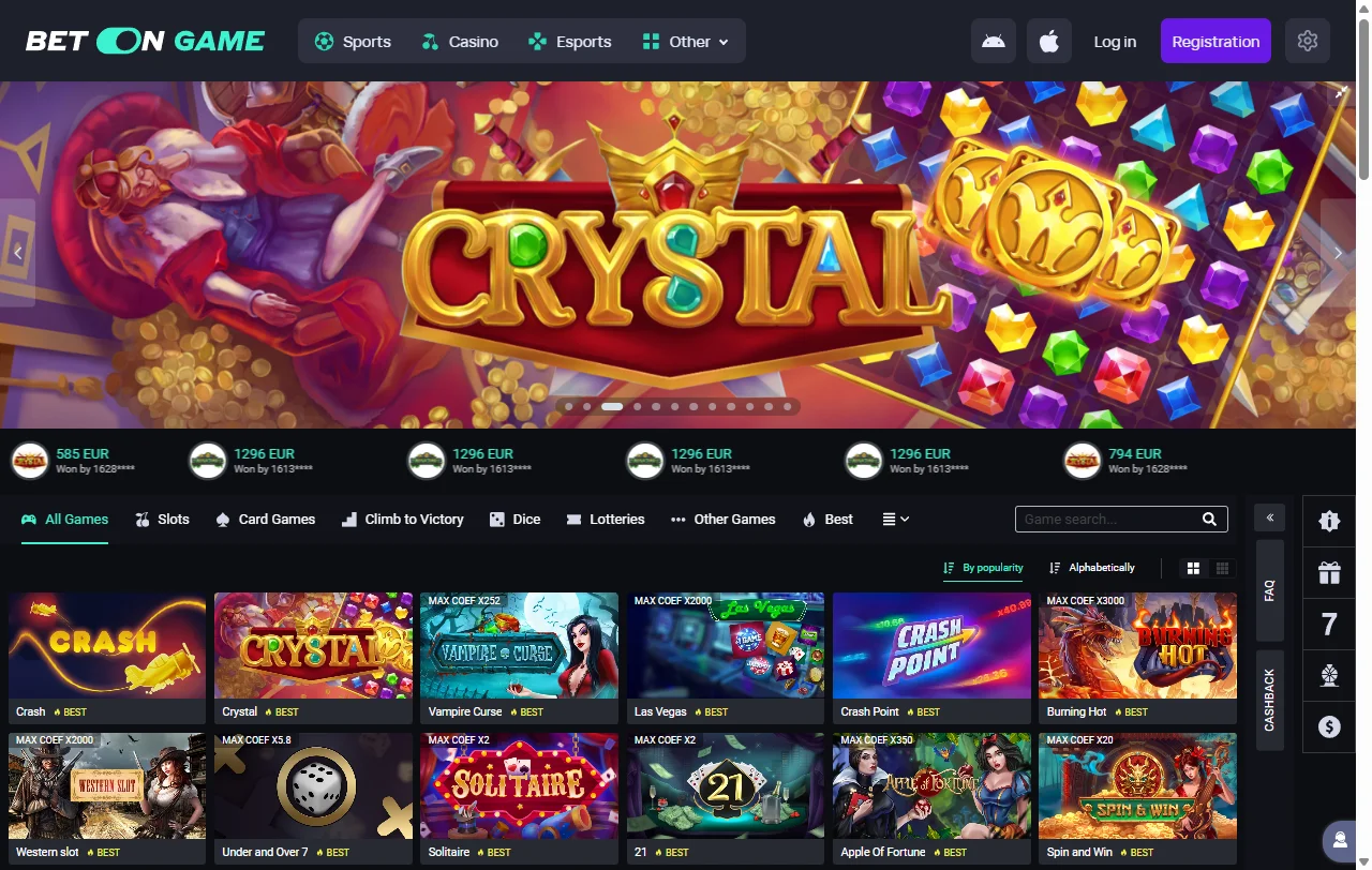 BetOnGame Casino análisis general con foco en regulación y pagos