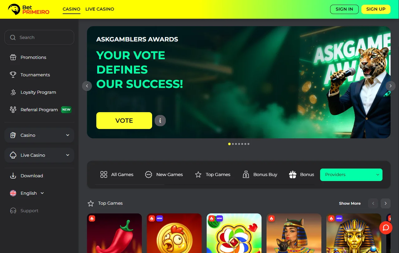 BetPrimeiro Casino análisis completo para jugadores de España