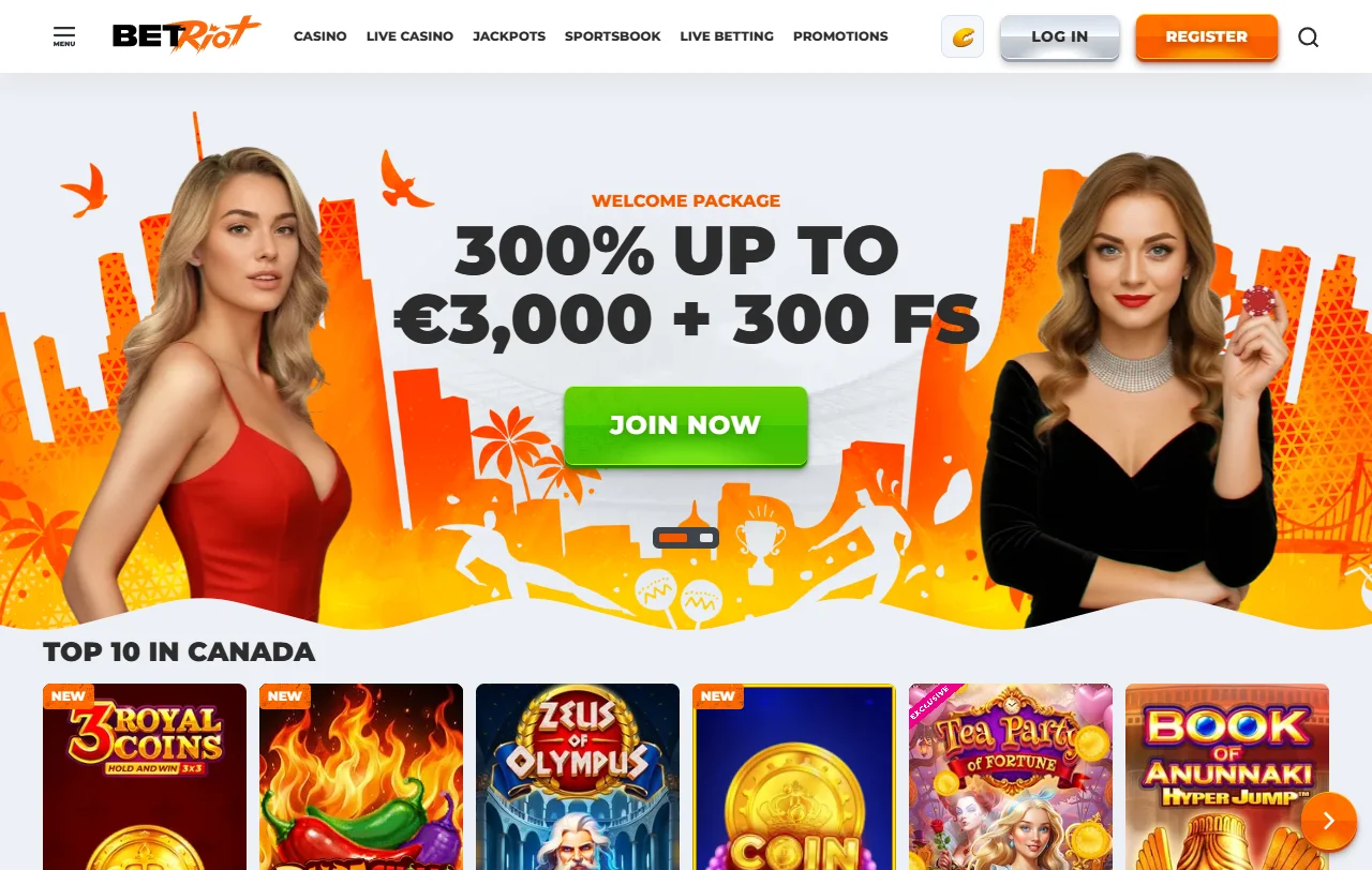 Análisis completo de BetRiot Casino para jugadores de España