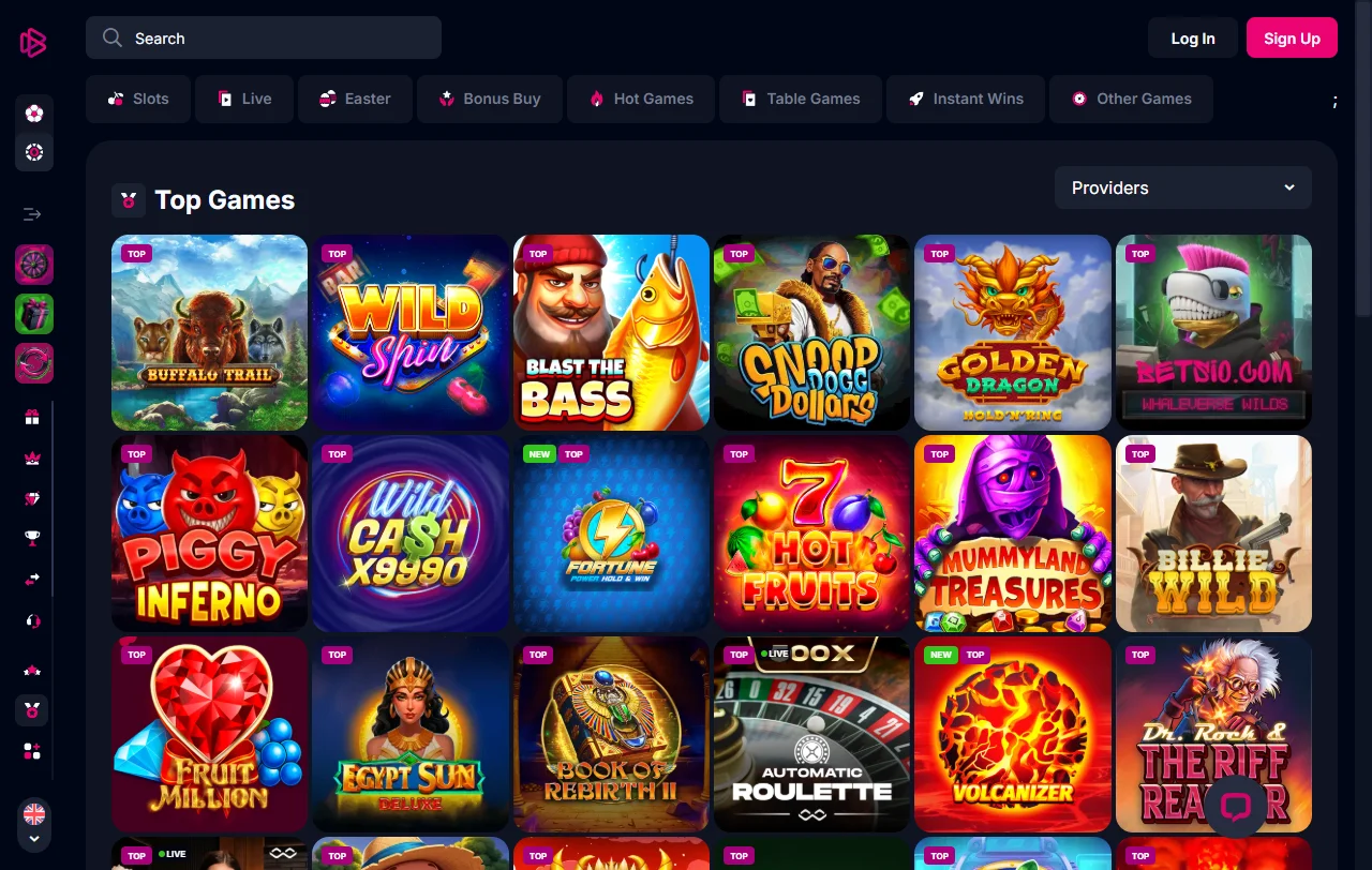 Betsio Casino bonos y promociones de bienvenida