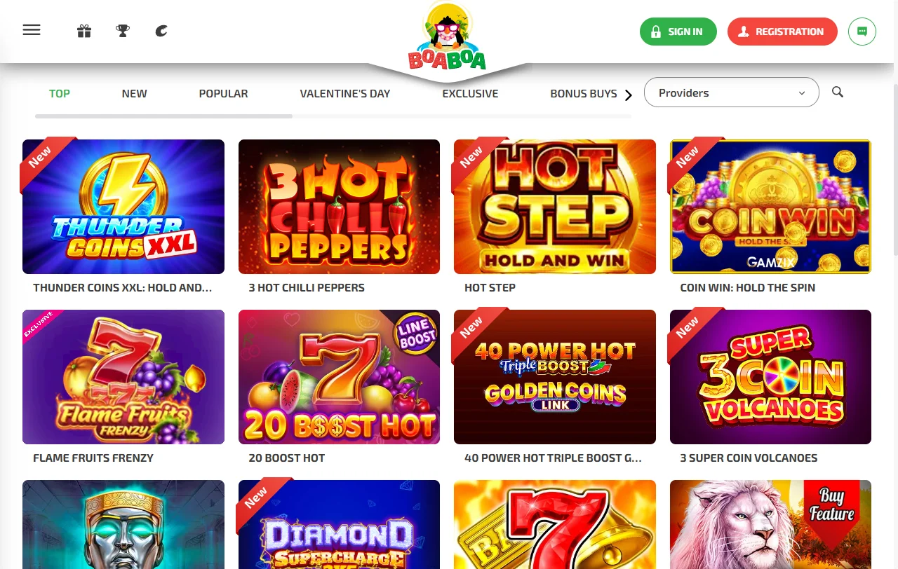 Promociones y bonos bienvenida BoaBoa casino España