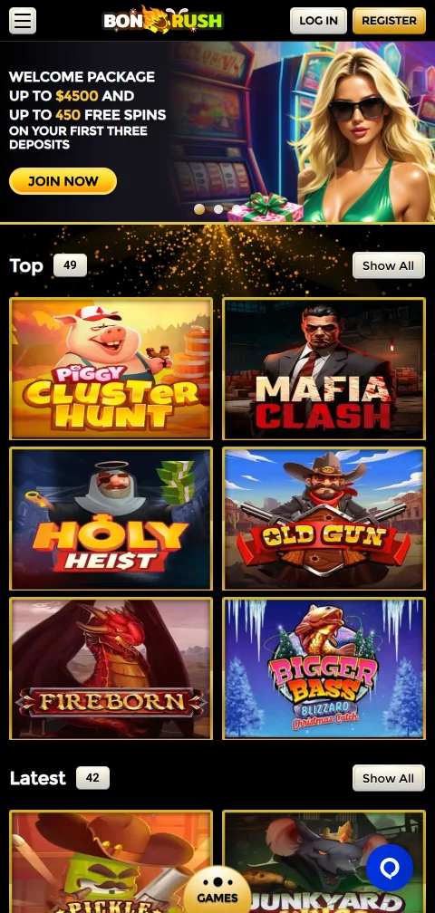 Bonrush Casino experiencia móvil optimizada para navegación rápida