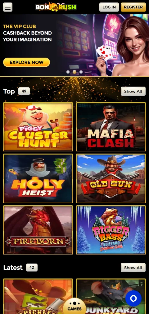Bonrush Casino depósitos, retiradas y métodos de pago