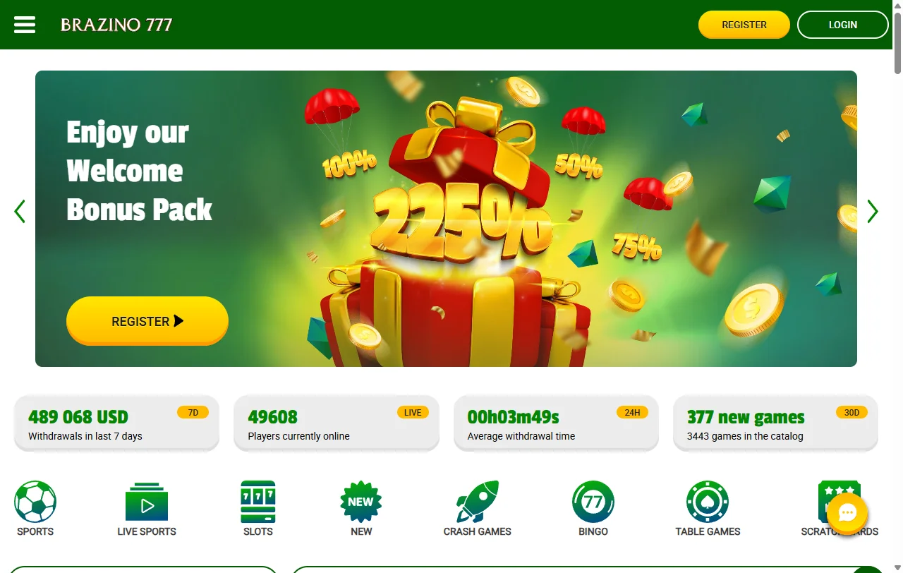 Análisis completo Brazino777 Casino España para jugadores España