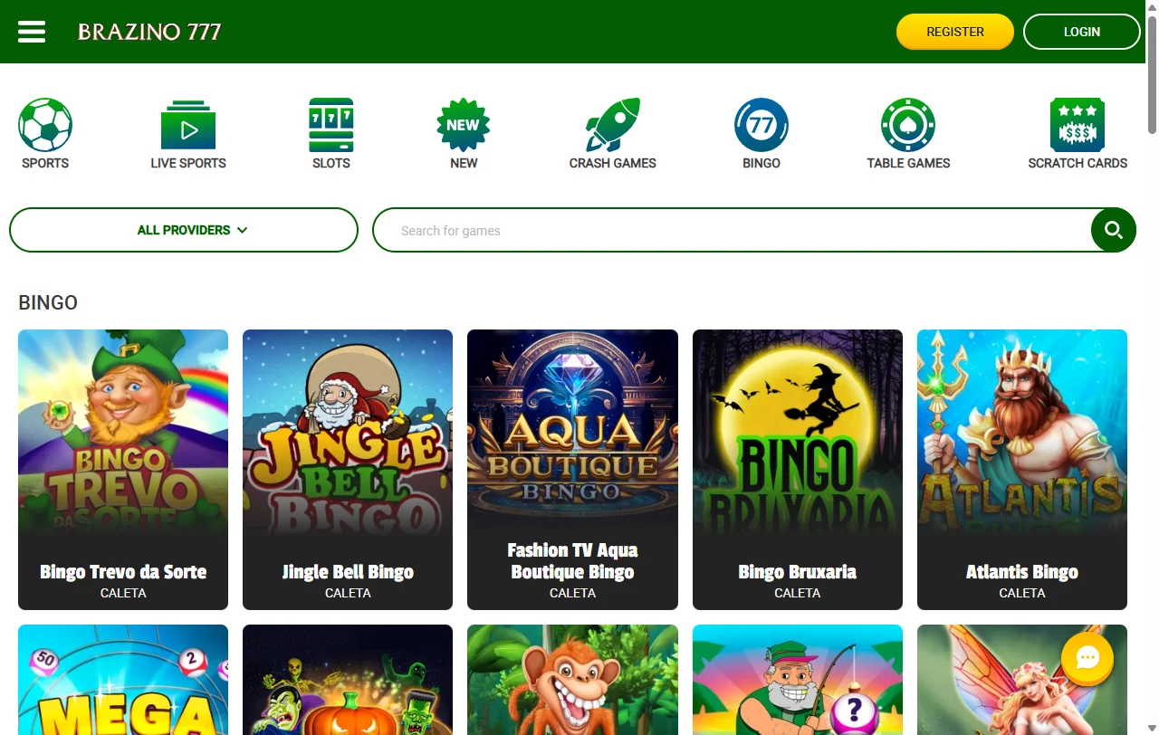 Promociones y bonos bienvenida Brazino777 Casino España