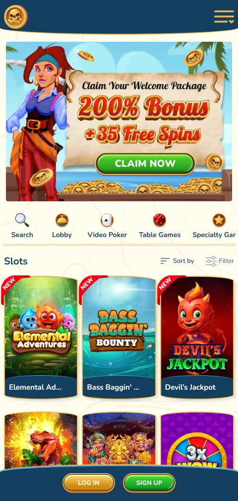 Captain Jack Casino depósitos, retiros y métodos de pago