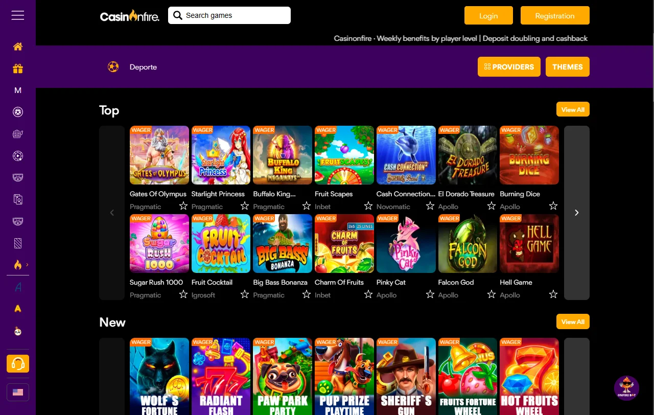 Análisis completo CasinOnFire Casino España para jugadores España