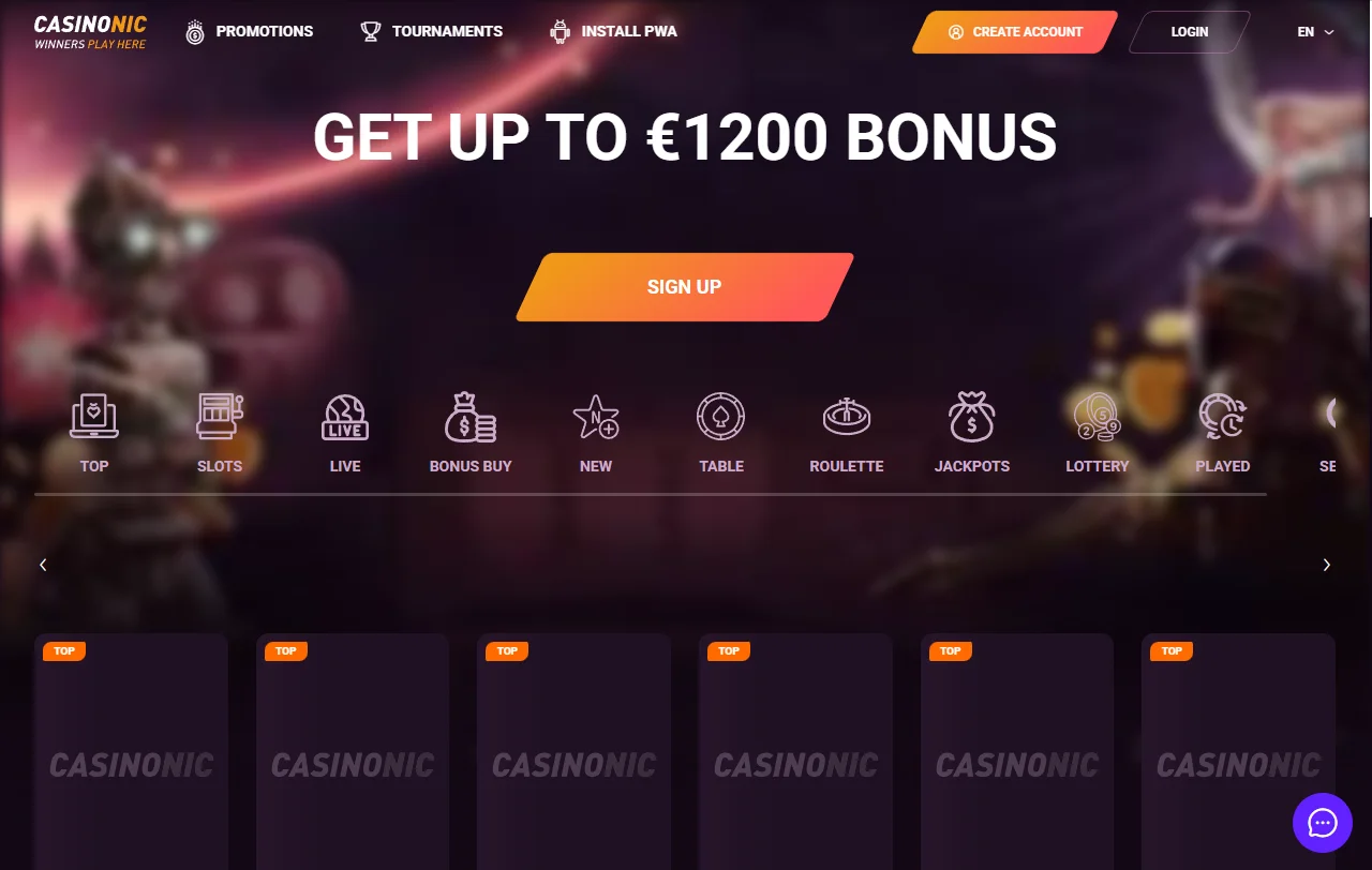 Casinonic Casino reseña completa para jugadores de España