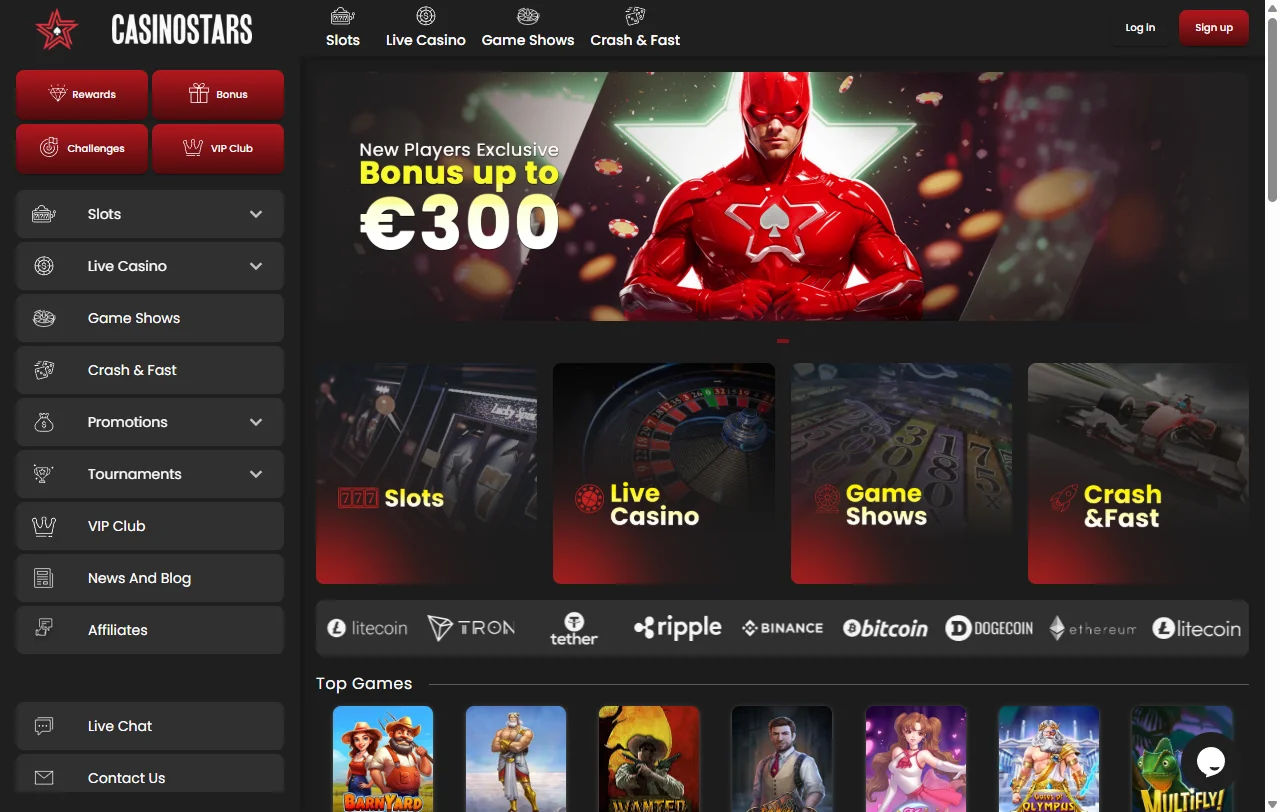 CasinoStars casino España análisis completo plataforma España jugadores
