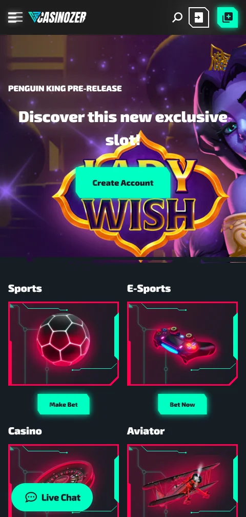 Casinozer casino en móvil para jugar desde smartphone en España