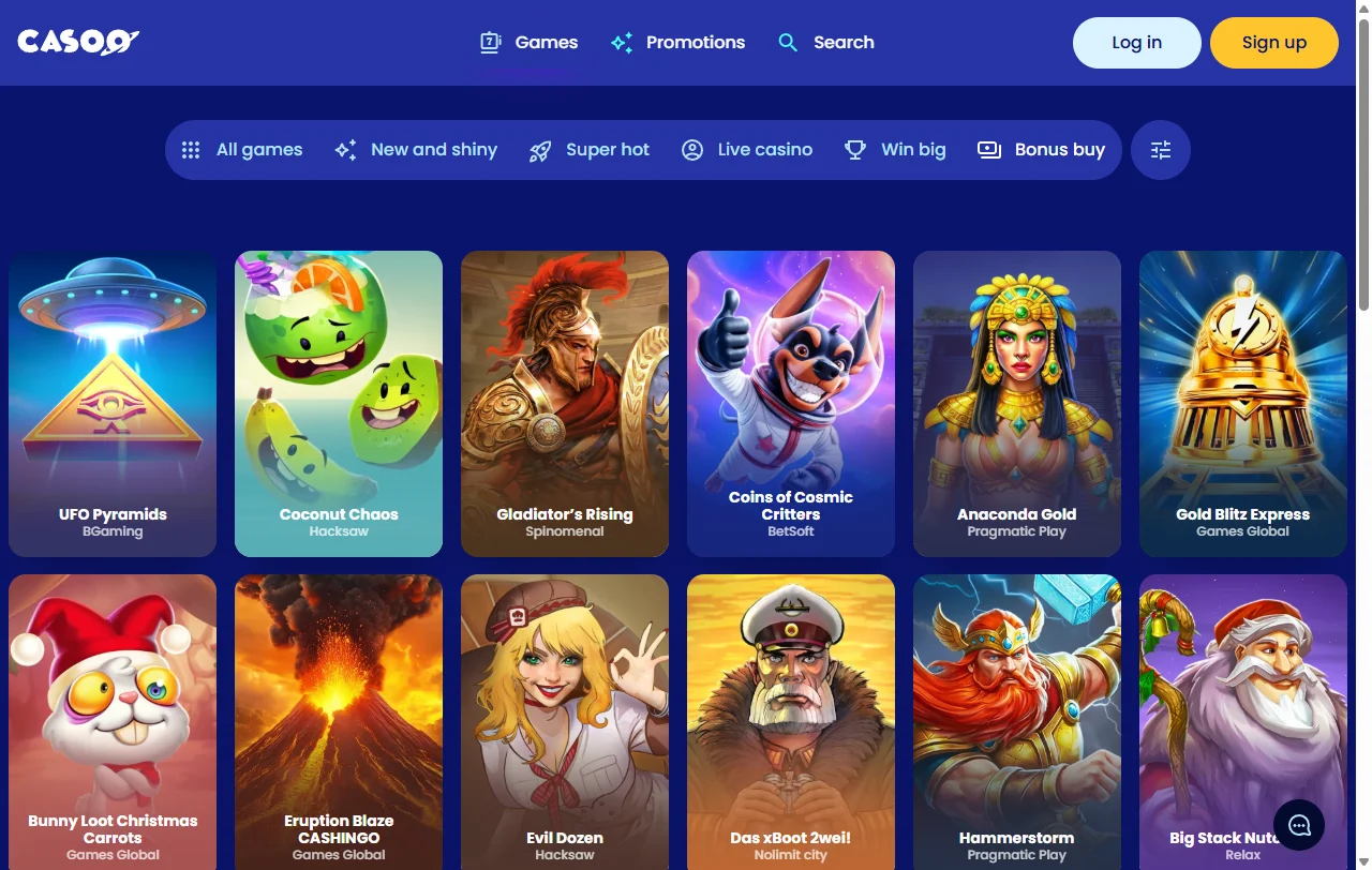 Ofertas bono bienvenida promociones Casoo Casino España