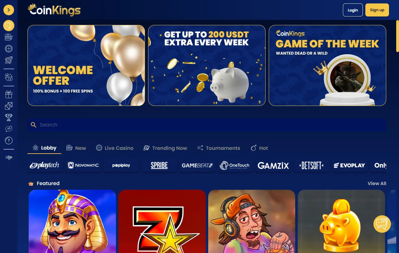 CoinKings casino España análisis completo plataforma España