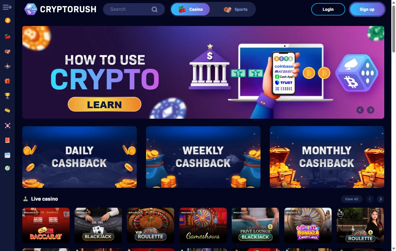 Análisis completo CryptoRush casino España para jugadores España