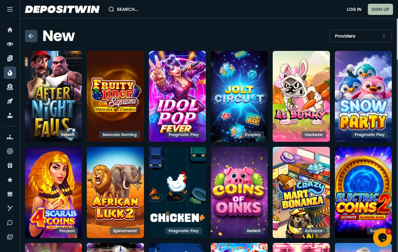 Bonificación de bienvenida y promociones recurrentes ofrecidas por DepositWin casino España