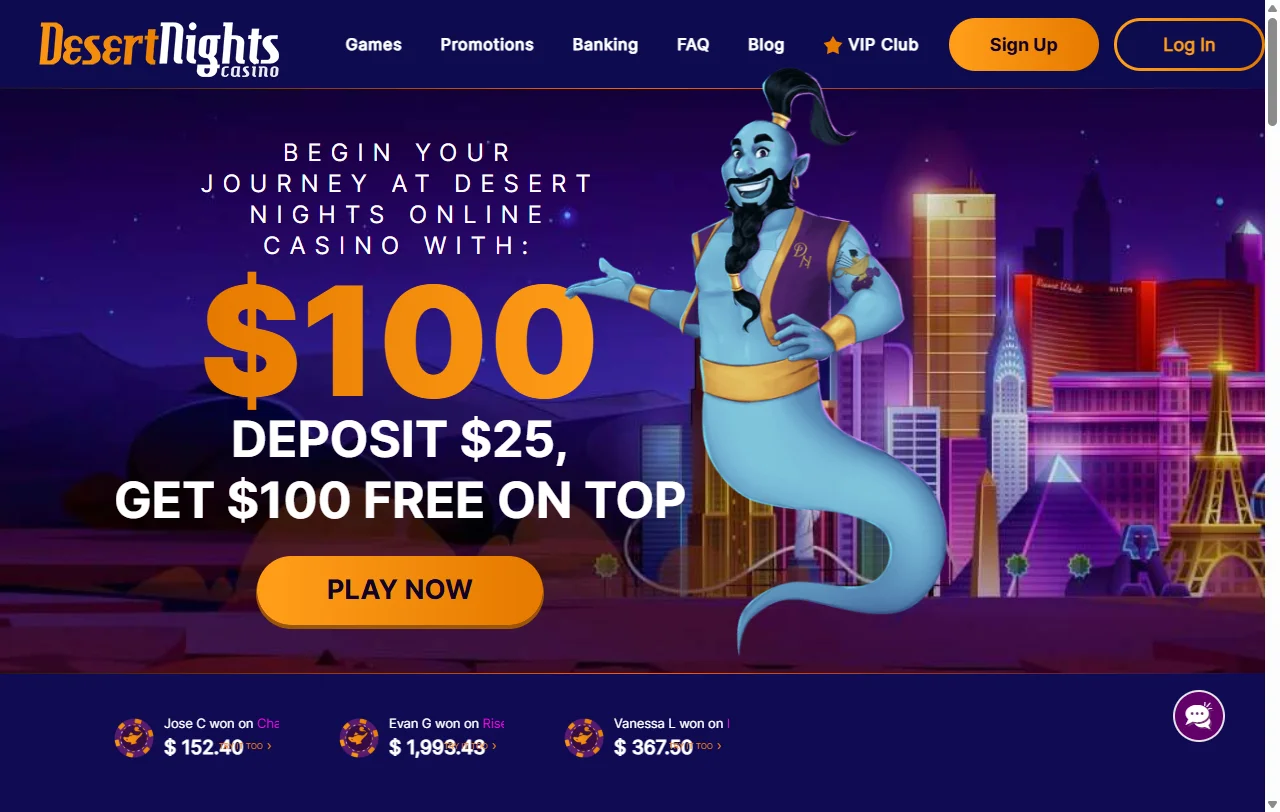 Desert Nights Casino reseña completa para jugadores de España