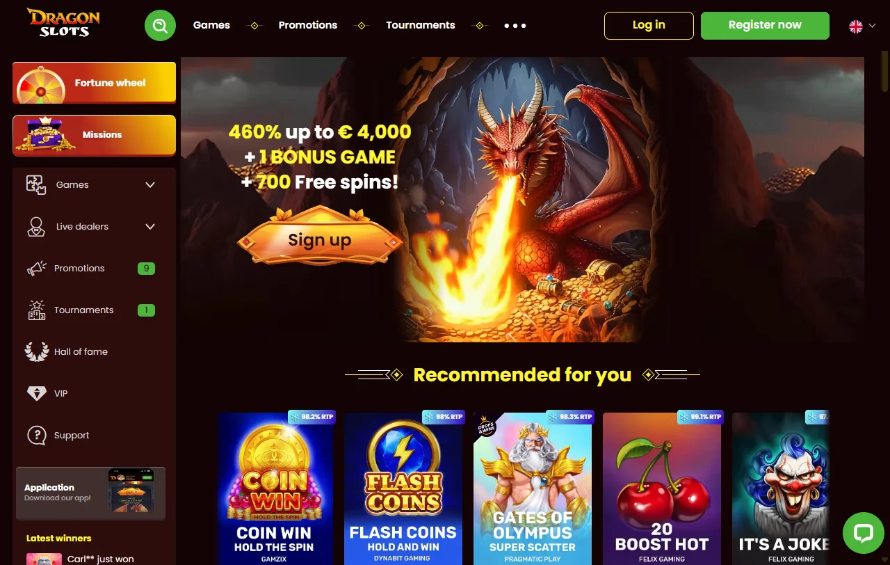 Análisis completo DragonSlots casino España para jugadores españoles