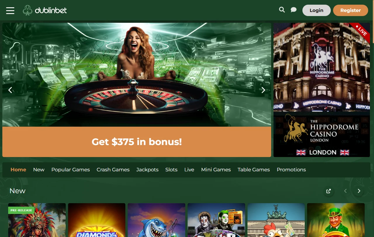 DublinBet Casino análisis completo para jugadores de España