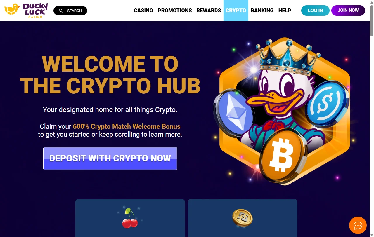 DuckyLuck Casino bonos y ofertas de bienvenida para comparar