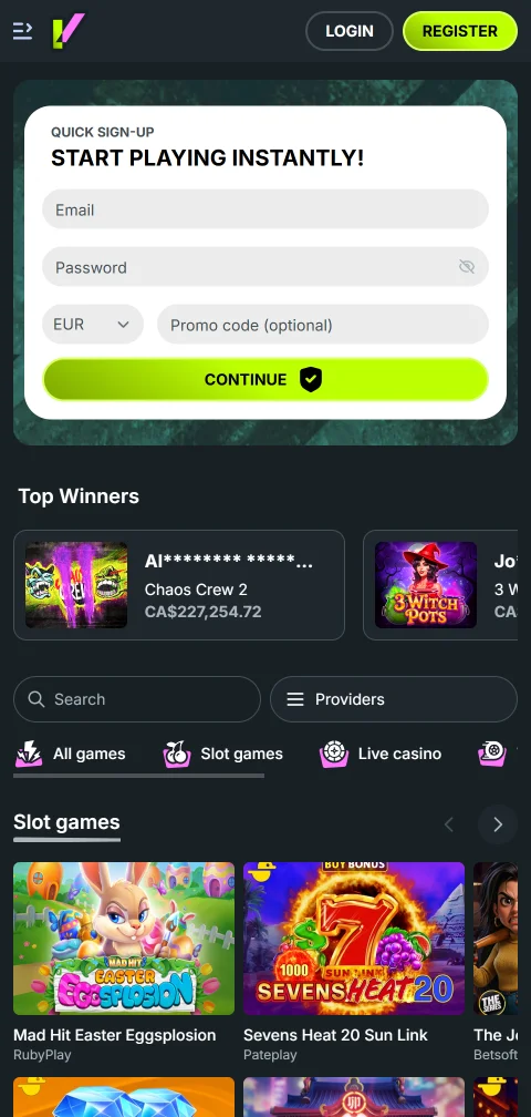 Evobet Casino experiencia móvil adaptada para acceso desde smartphone