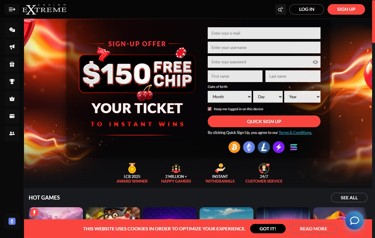 Análisis completo Extreme Casino España para jugadores España