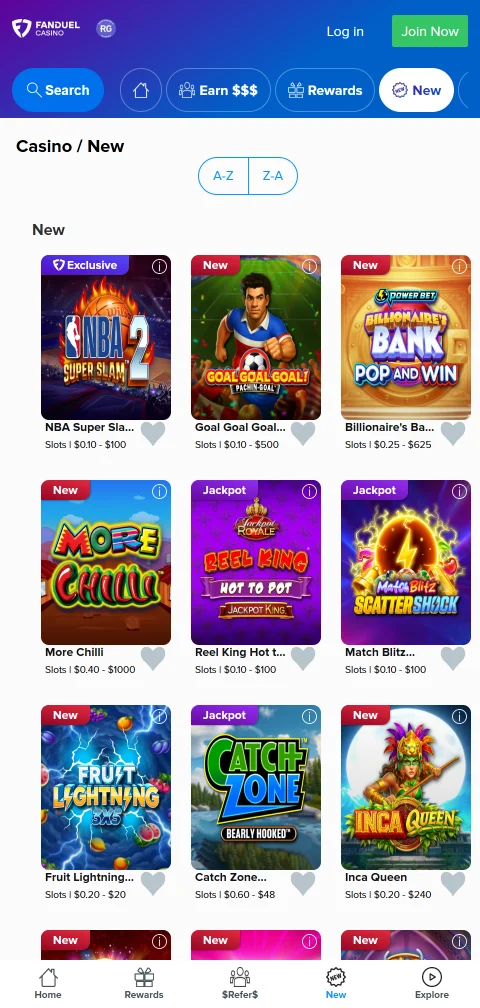 FanDuel Casino en móvil con acceso flexible desde smartphone