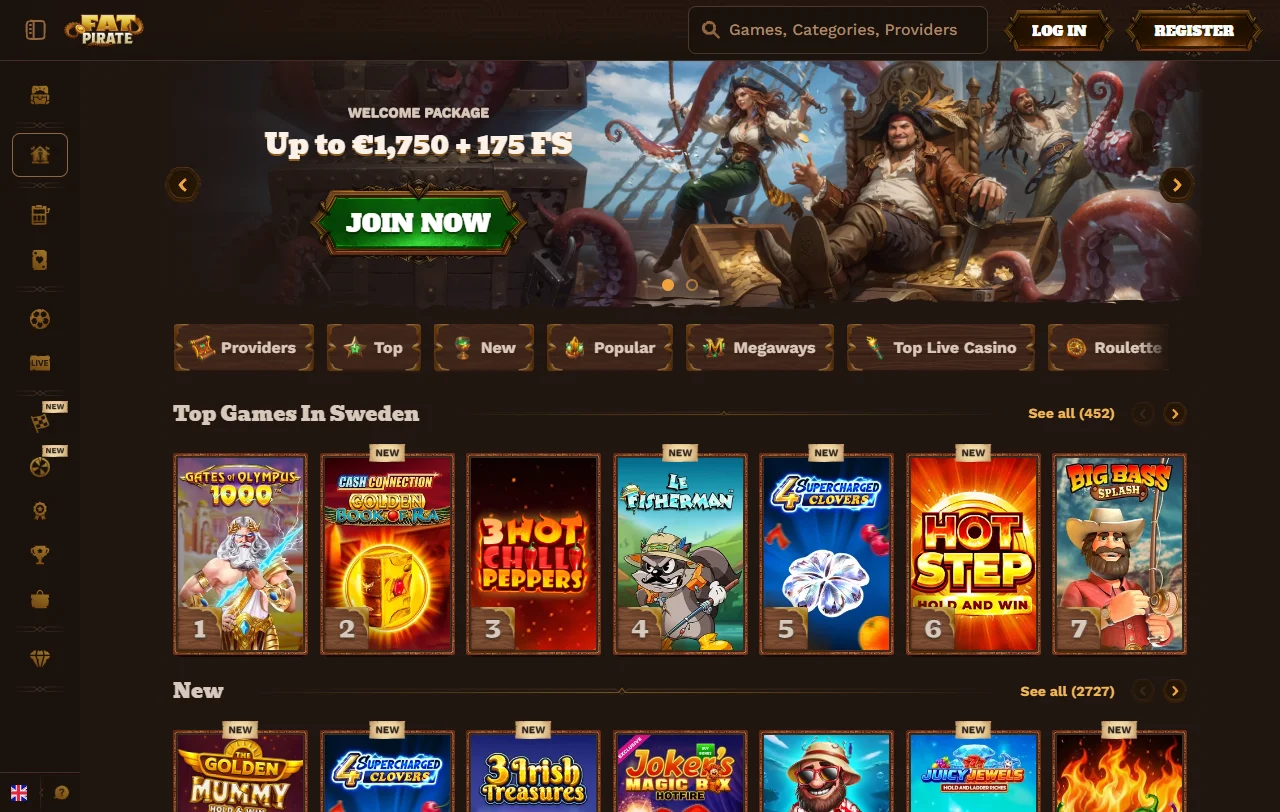 Fat Pirate Casino revisión completa para jugadores de España