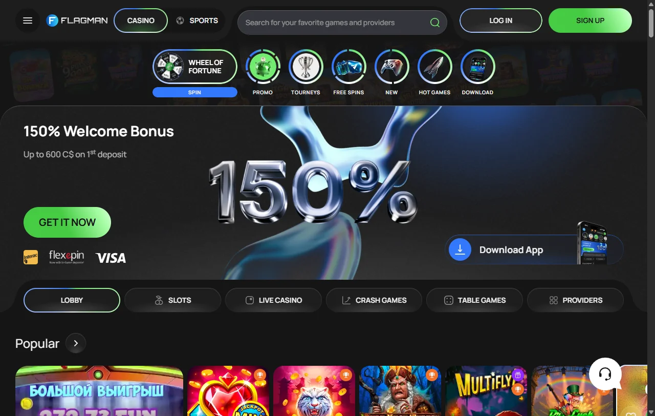 Flagman Casino análisis completo para jugadores de España