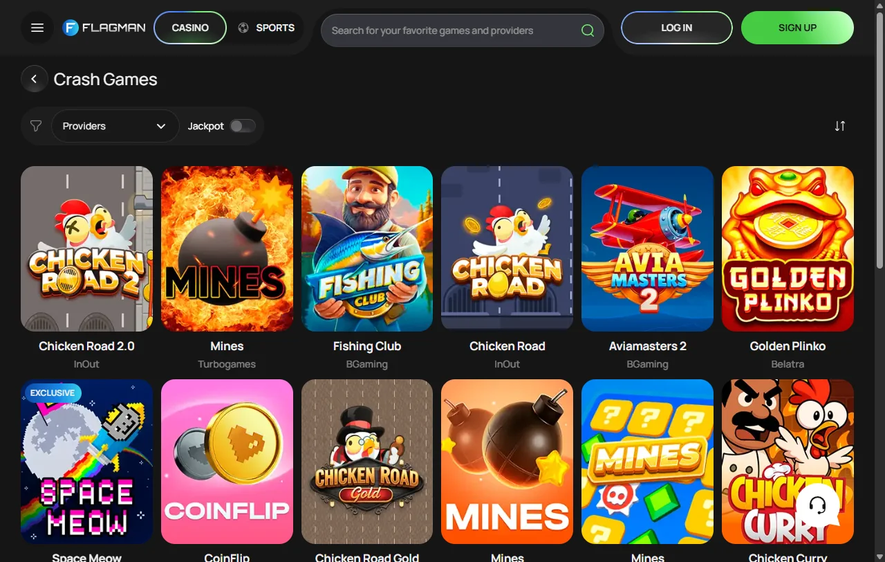 Bonos y promociones destacadas de Flagman Casino