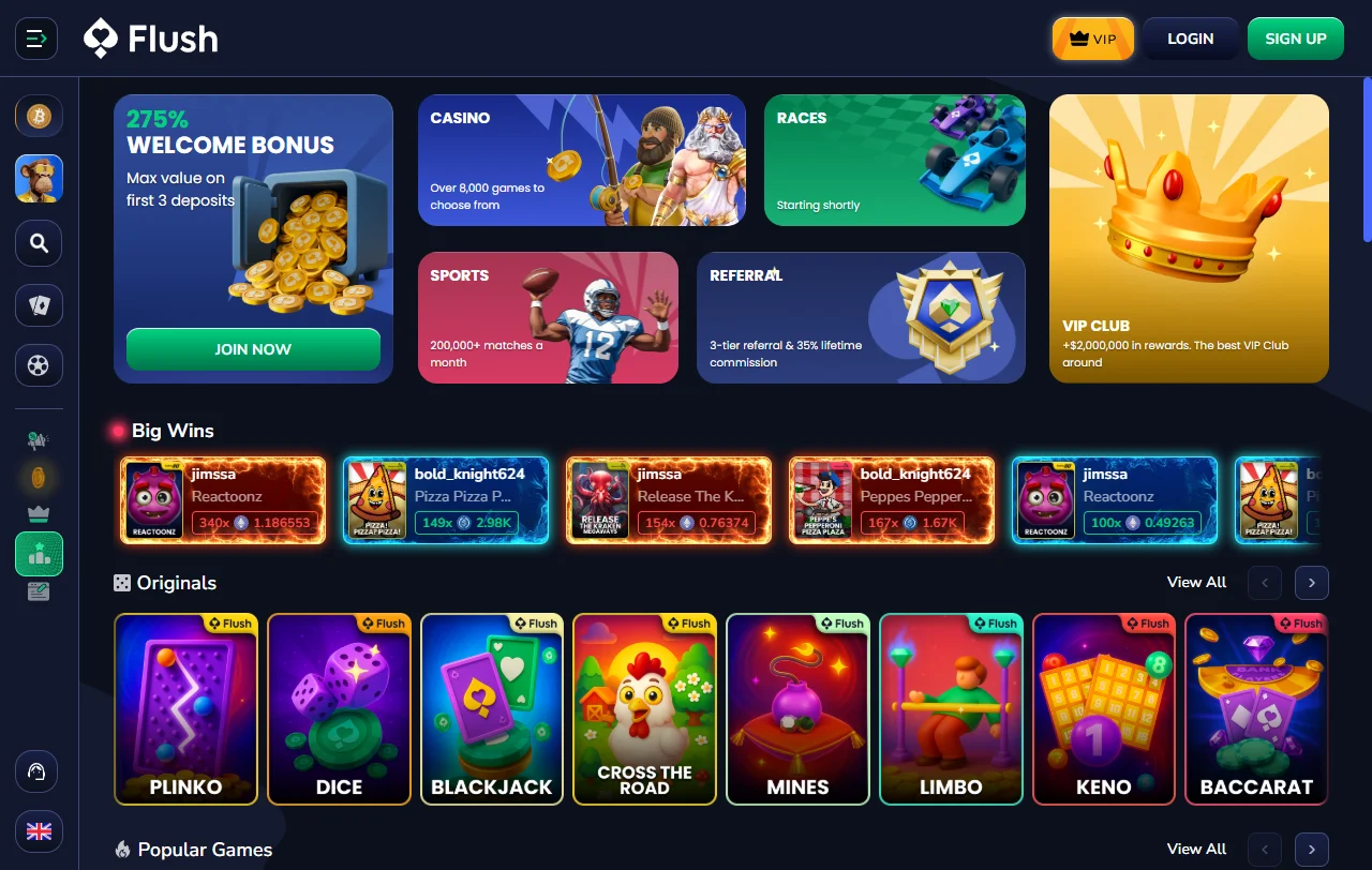 Flush casino análisis completo para jugadores de España
