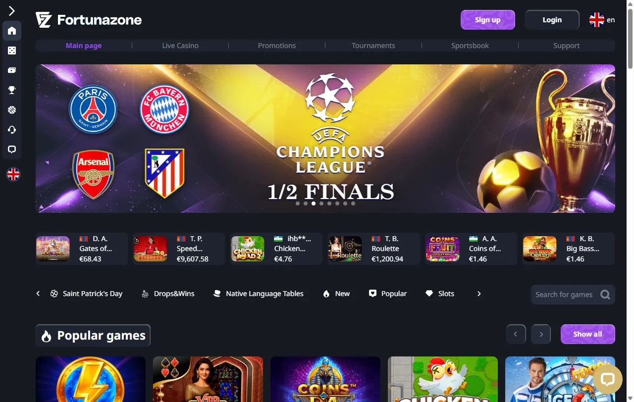 FortunaZone Casino análisis completo para jugadores españoles