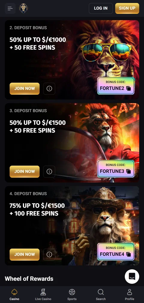 Métodos depósitos retiros Fortuneplay Casino España móviles